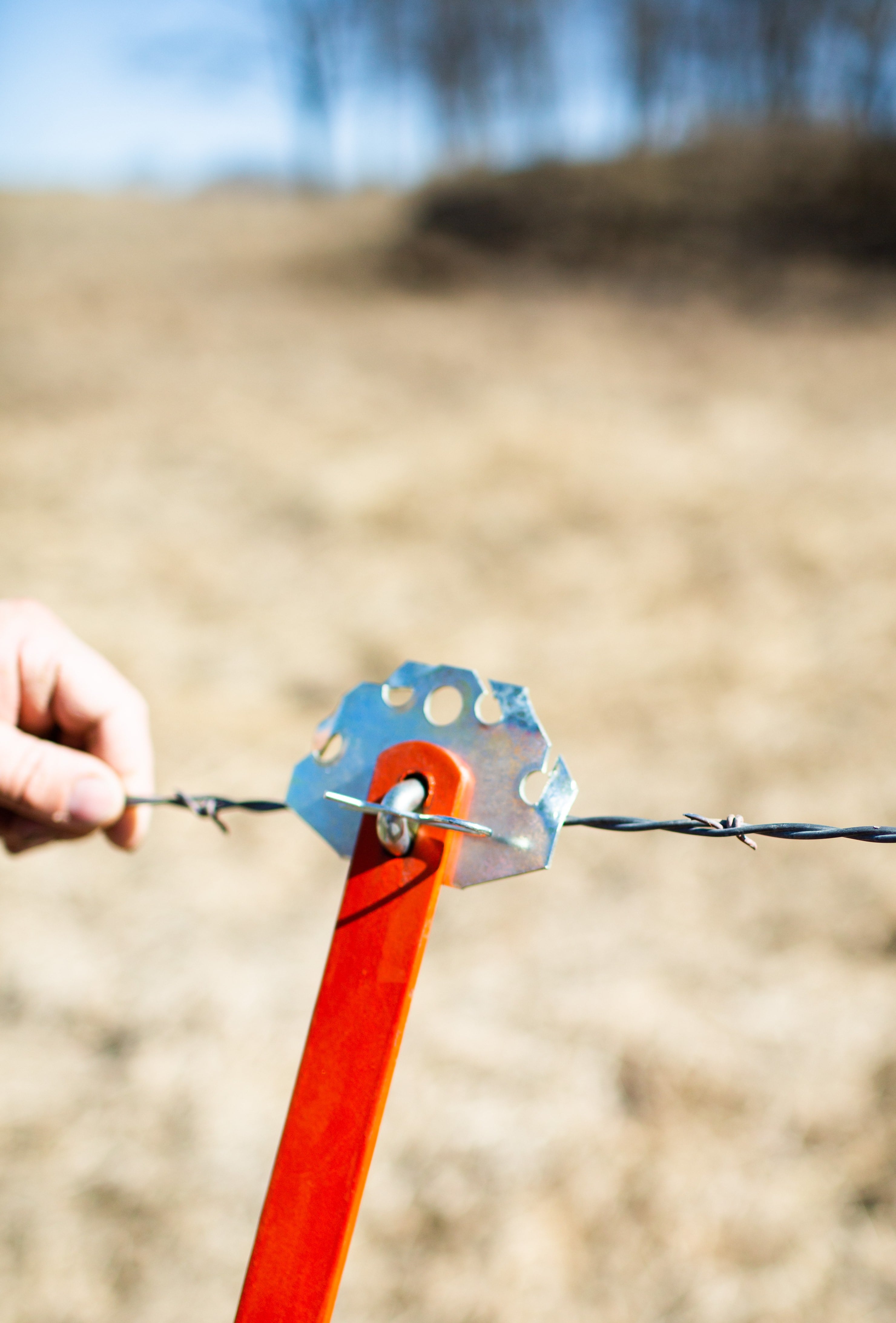 Reel-Tites in Place on the Farm